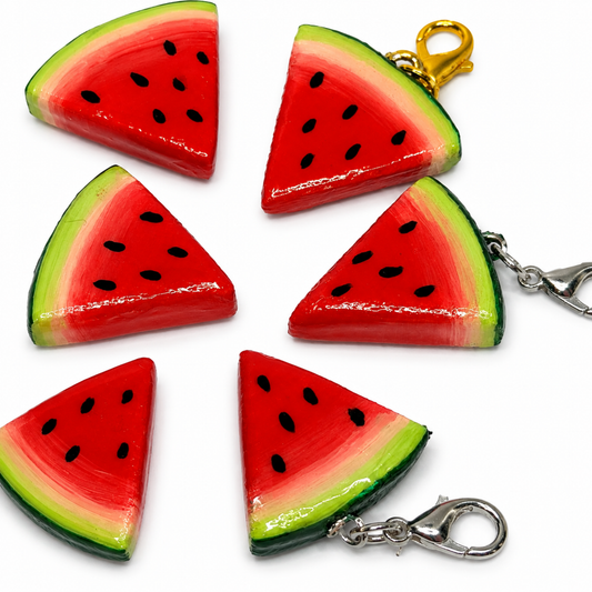 Melon slice charm