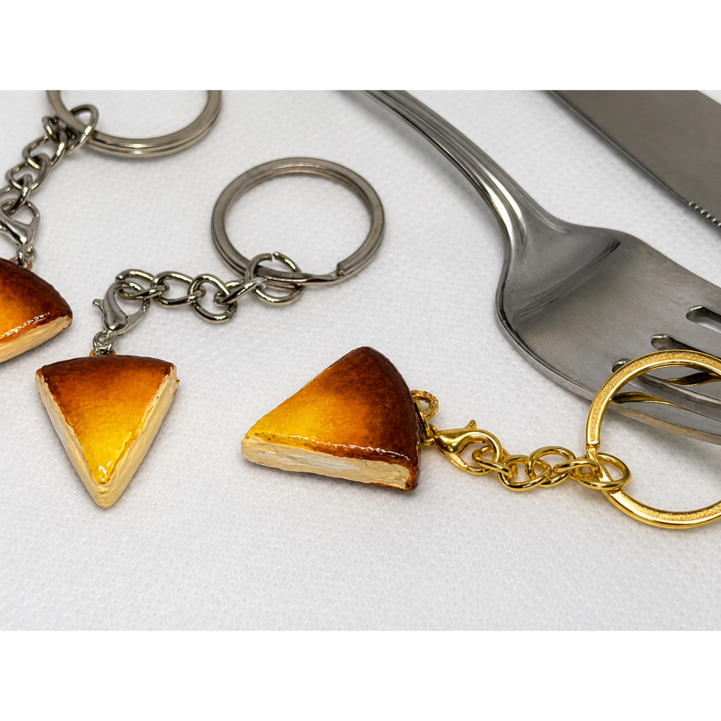 Burnt Basque Cheesecake Charm